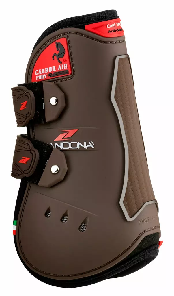 Zandona Carbon Air Pony strykkappa med kardborrband - Frambensskyddar - e2110pv - 1